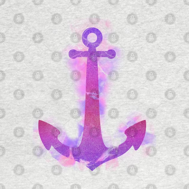 Anchored (Purple) by Not Meow Designs 